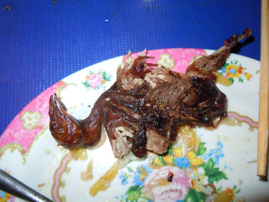 Hätte die Vegetarier unter euch vorwarnen sollen, sorry! War aber lecker