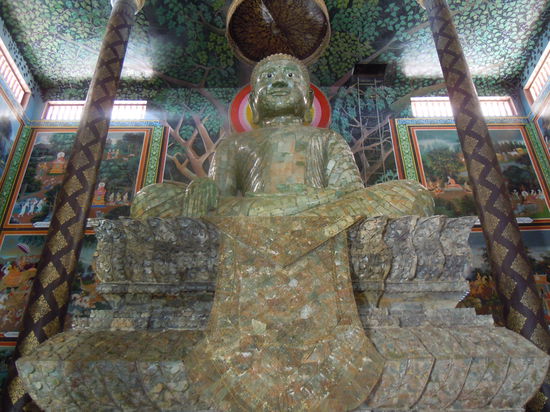 Ein zufriedener Buddha.