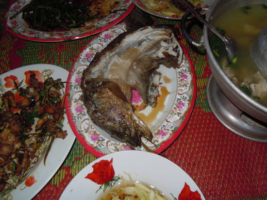 Man muss nicht alles essen, schon gar keine nicht ausgenommene Fische...