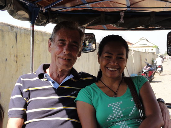 Besuch aus Sihanoukville: Su und Klaus