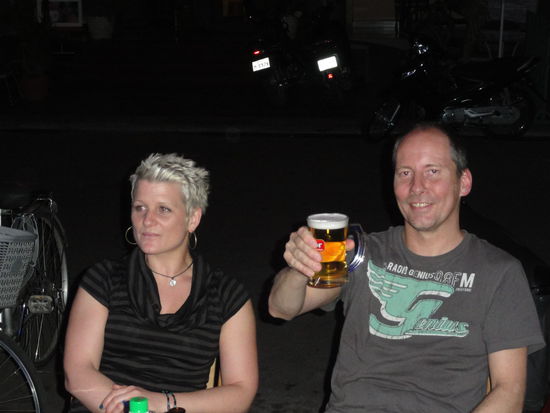 Besuch aus Stockholm: Nina und Tigge