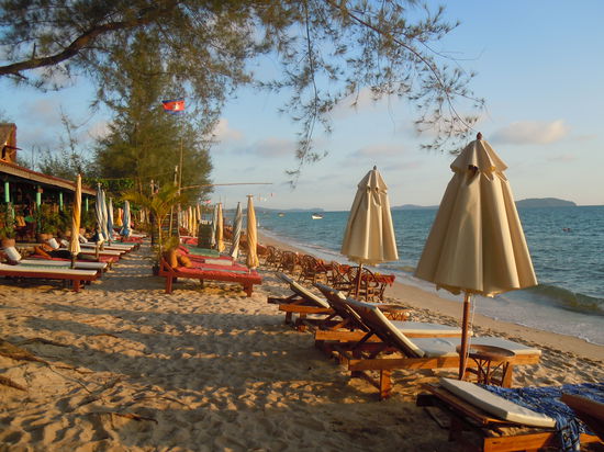 Abschied vom Otres-beach 