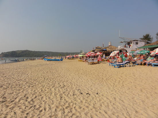 Der Strand, eigentlich auch schön...