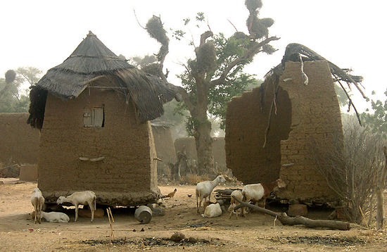 Kornspeicher gesehen unterwegs