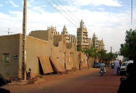 Die Moschee von Mopti