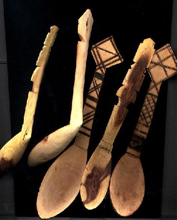 Tuareg-Holzlöffel aus der Tuaregstadt Gao