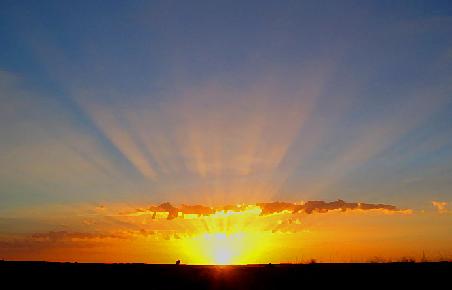 Sonnenuntergang bei Timbuktu