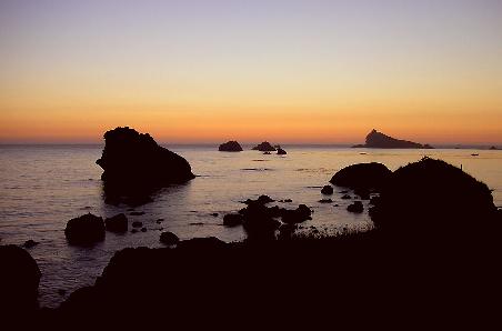 Sonnenuntergang am Pazifik - Oregon