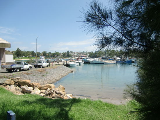 Der Seglerhafen von Ulladulla.