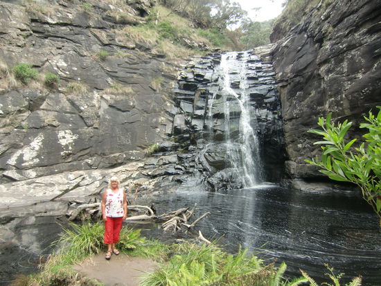 Der Sheoak - Wasserfall kurz hinter Lorne.