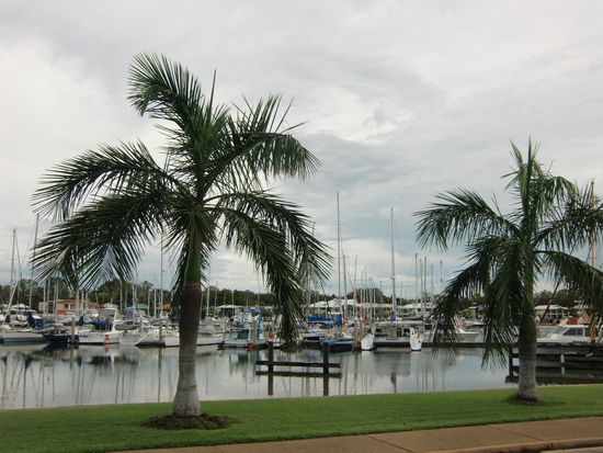 Blick auf den Hafen von Gullen Bay in Darwin.