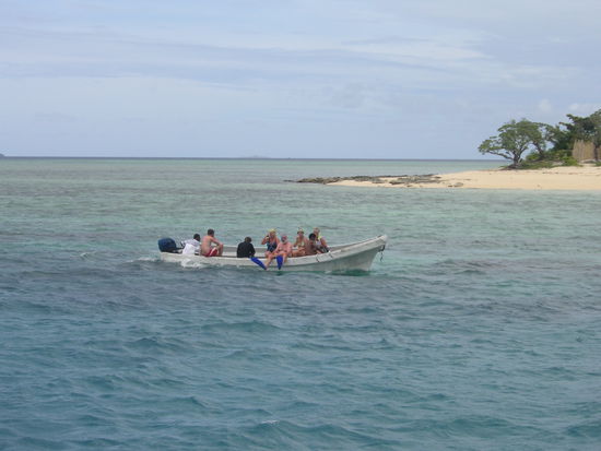Unser Schnorchelausflug vor Tivua.