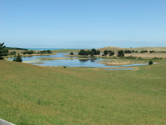 Landschaft an der Westkueste.
