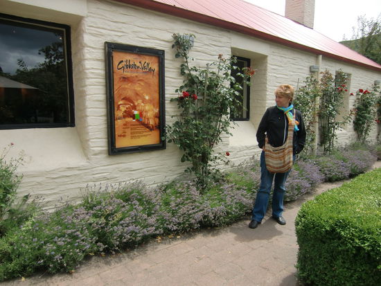 Besuch eines Weingutes an der Weinstrasse zwischen Clyde und Queenstown. 