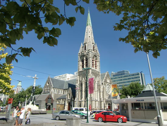 Die Kathedrale in Christchurch.