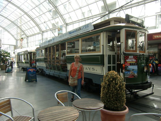 Unsere Fahrt mit der historischen Strassenbahn.
