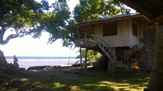 Jello's Seaside Cottage. Meine erste Unterkunft. Abseits, aber sehr nett betreut