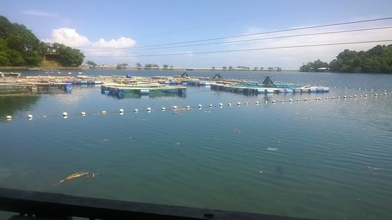 Blick vom Zimmer auf die Lagune