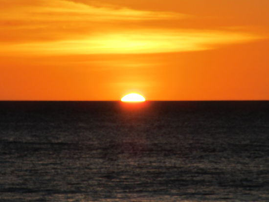 Sonnenuntergang - hat wenigstens einmal geklappt 