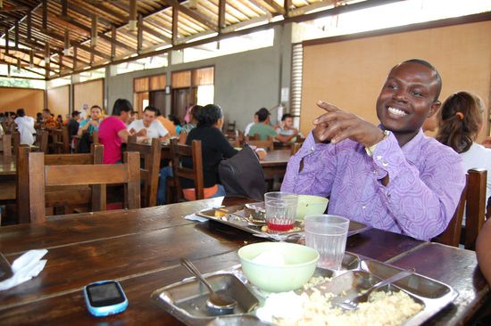 Speisesaalatmosphäre