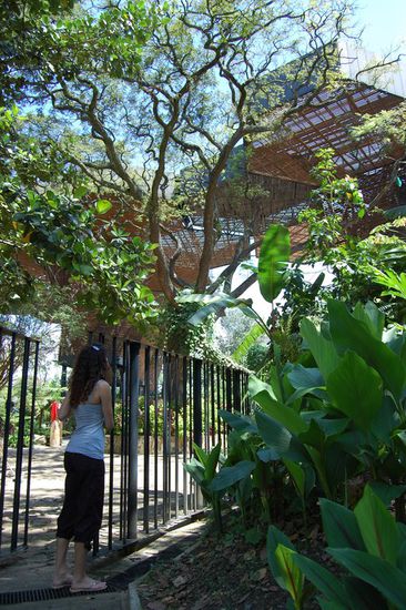 Eingang zum Orquideorama