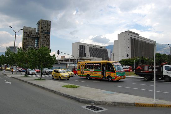 Aussicht vom Plaza Mayor, erste Wolken ziehen auf...