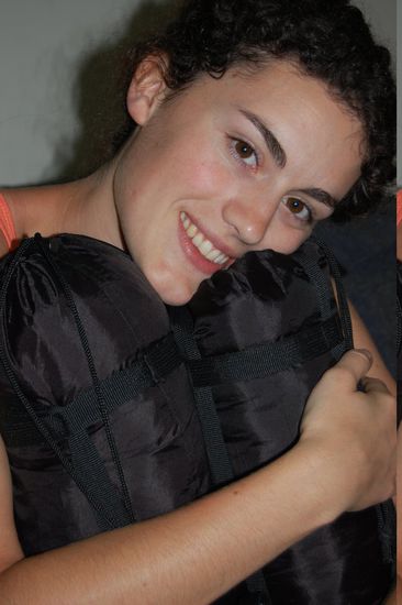 Unsere tollen, zusammenzippbaren Sommerschlafsäcke, sooo gemütlich!
Danke Sybille und Stefan!