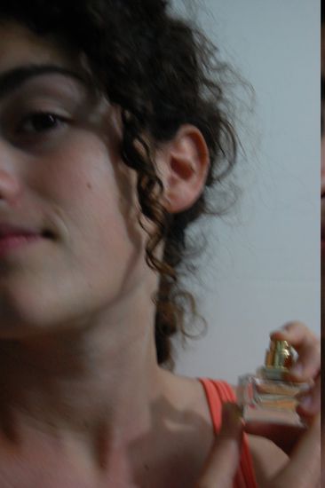 Mmm, Stefan mag es, wenn Mimi nach ihrem Weihnachtsgeschenk duftet!
Danke Mama &amp; Papa!