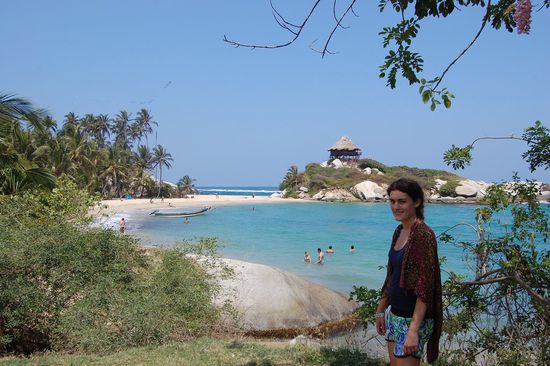 Cabo...
In der Hütte überm Meer kann man Hängematten mieten!