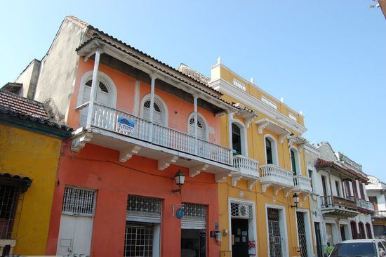 Überall Kolonialstilbauten