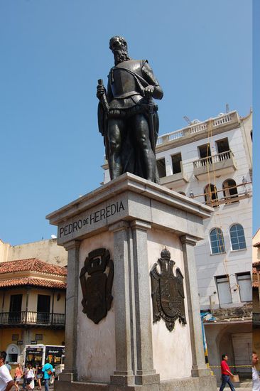 Pedro de Heredia, der Gründer der Stadt