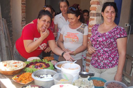 ...dann die Erwachsenen 