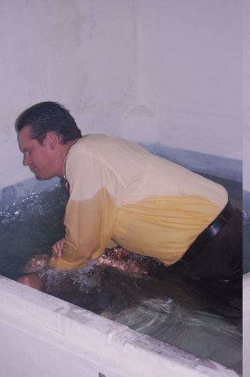 ...durch Untertauchen...