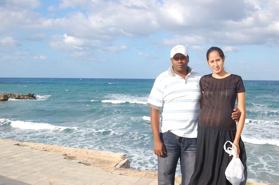 Die beiden werdenden Eltern