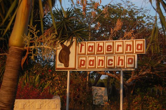 Mimi und ich blieben nach dem Ausflug noch in der Taberna Pancho hängen - eine gute Entscheidung! 