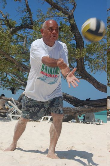 Louis fetz den Ball!