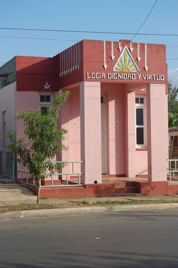 Freimaurertempel - auch allgegenwärtig!