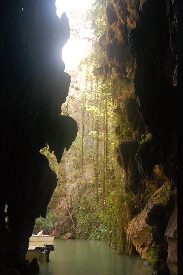 Schnell waren die 40 Minuten der Führung vorbei und wir näherten uns wieder dem Tageslicht.