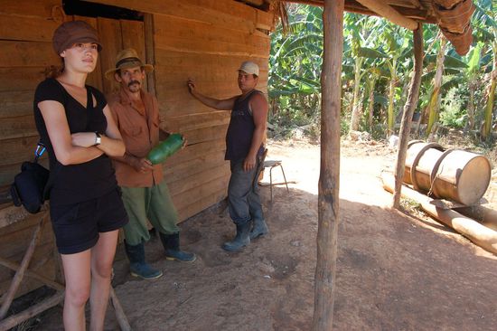 Hier haben wir dann den Wächter der Cueva getroffen!