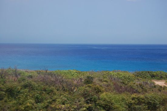 ...wurde das Meer mit der Zeit immer blauer! 