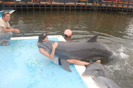 So, zum Abschluss zeig ich dir noch, wie schwer ich eigentlich bin!