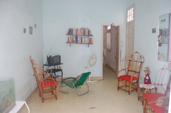 Das Wohnzimmer unserer Gastgeber