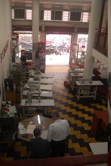 Der ganze Laden von oben...