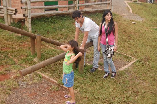 Eine wirklich glückliche Familie! 