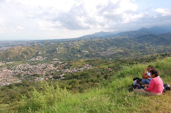 Nochmal Blick über die Stadt
