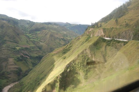 ...und steile Landschaften...