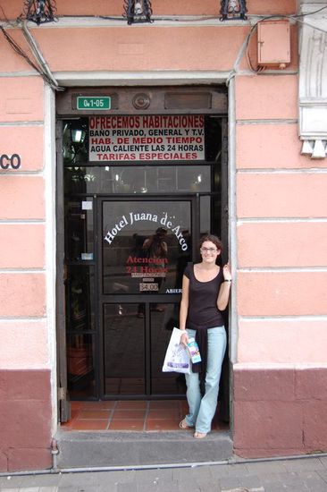 Unser Hotel, von dem wir uns nie den Namen gemerkt haben... 