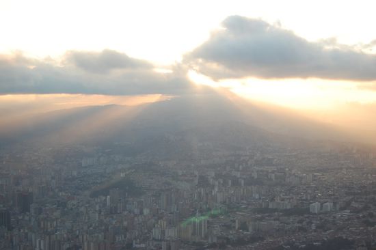 Oh nein, die Sonne nähert sich schon wieder dem Horizont...