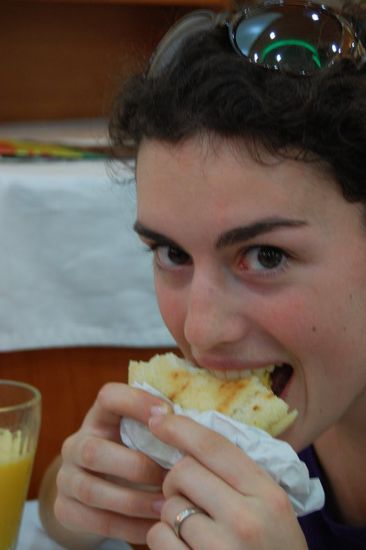 Mmh, Arepa con Queso armarillo!