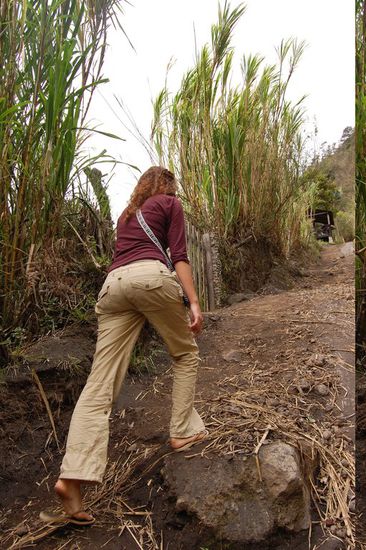 Hier gehts steil bergauf...